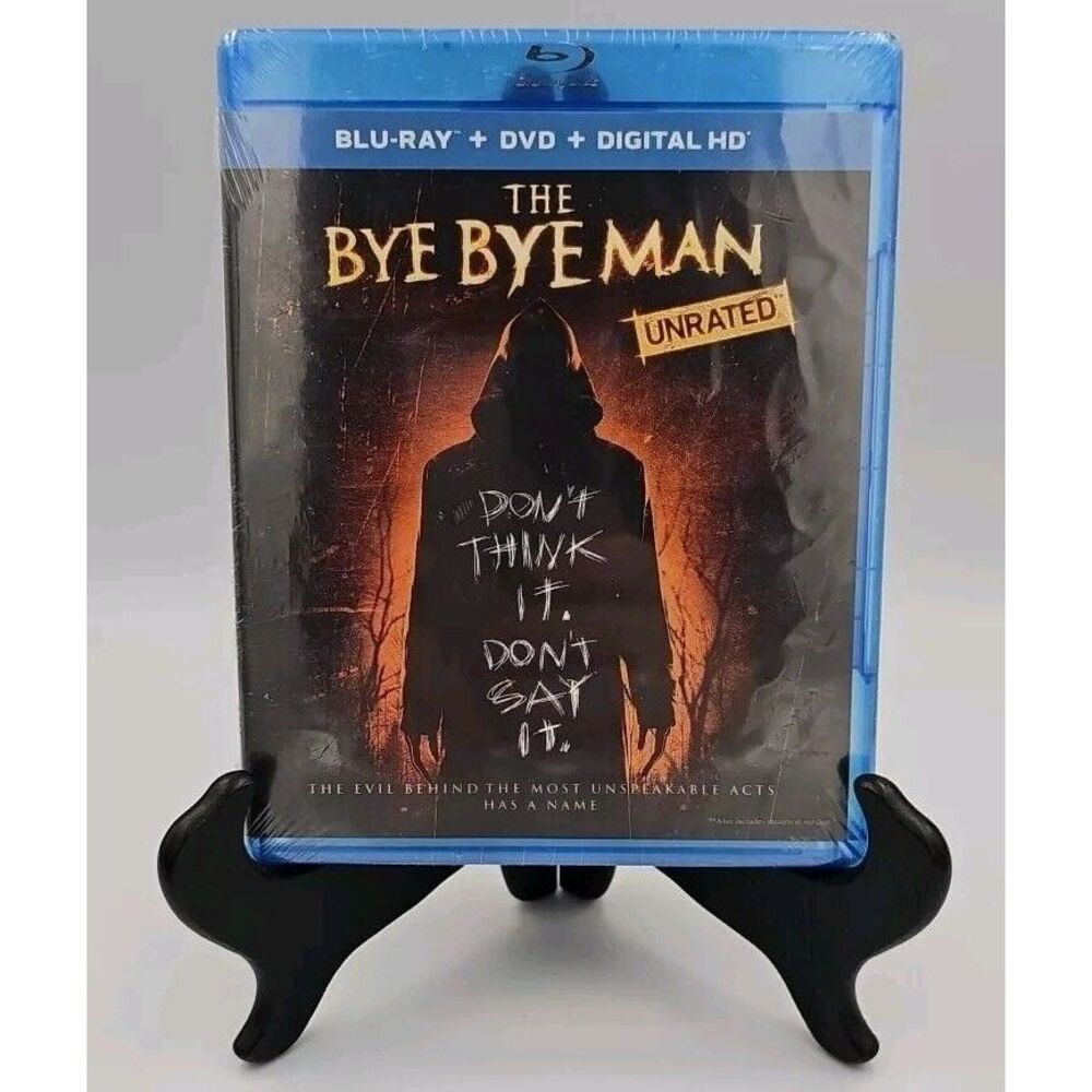 New & Sealed The Bye Bye Man (Unrated Blu-ray + DVD + Digital HD) Horror Blu-Ray - Picture 1 of 2